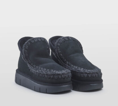 MOU DONNA Donna STIVALETTO ESKIMO MONTONE NERO 36, 37-2, 38-2, 39-2, 40, 41-2 immagine n. 3/5