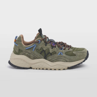 FLOWER MOUNTAIN UOMO CALZATURE SNEAKERS CAMOSCIO OLIVA 40, 41-2, 42, 43-2, 44-2, 45-2 immagine n. 1/5