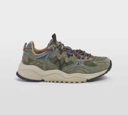FLOWER MOUNTAIN UOMO CALZATURE SNEAKERS CAMOSCIO OLIVA 40, 41-2, 42, 43-2, 44-2, 45-2 immagine n. 1/5