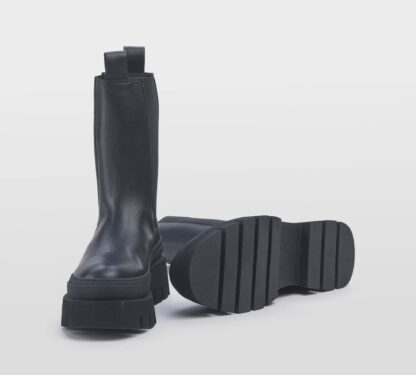 COPENHAGEN DONNA Donna BEATLES ALTO PELLE NERO 36, 37-2, 38-2, 39-2, 40 immagine n. 5/5