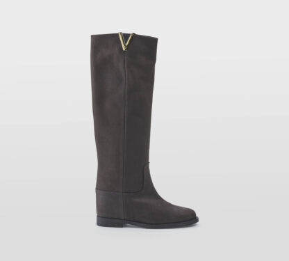 VIA ROMA 15 DONNA Donna STIVALE CAVALLERIZZO CAMOSCIO MORO  V 37-2, 37, 38-2, 38, 39-2, 40, 41-2 immagine n. 1/5
