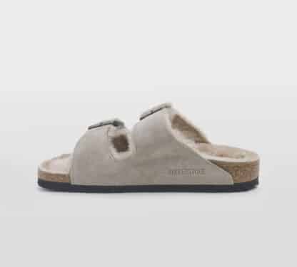 BIRKENSTOCK UNISEX Unisex ARIZONA SHEARLING TAUPE 36, 37-2, 38-2, 39-2, 40, 41-2 immagine n. 2/5