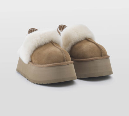 UGG DONNA Donna SABOT FUNKETTE MONTONE CCHESTNUT 36, 37-2, 38-2, 39-2 immagine n. 3/5