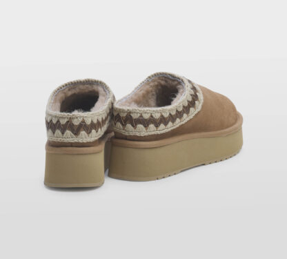 MOU DONNA Donna SABOT PLATFORM MONTONE CUOIO 36, 37-2, 38-2, 39-2, 40, 41-2 immagine n. 4/5