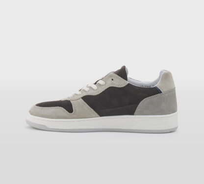 D.A.T.E UOMO CALZATURE SNEAKERS COURT CAMOSCIO BEIGE MARRONE 40, 41-2, 42, 43-2, 44-2, 45-2 immagine n. 2/5