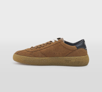 PURAI UOMO CALZATURE SNEAKERS CAMOSCIO CUOIO 41-2, 42, 43-2, 44-2, 45-2 immagine n. 2/5