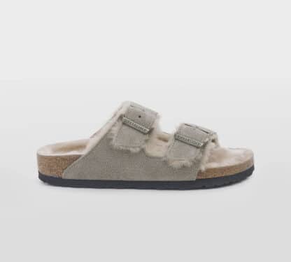 BIRKENSTOCK UNISEX Unisex ARIZONA SHEARLING TAUPE 36, 37-2, 38-2, 39-2, 40, 41-2 immagine n. 1/5
