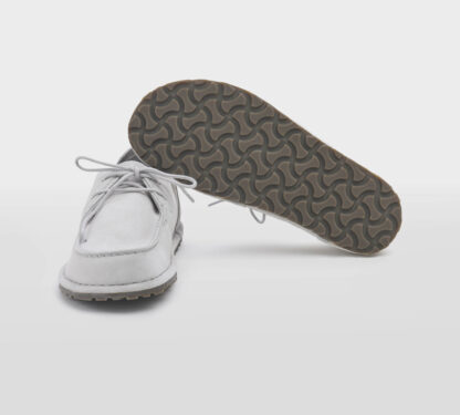 BIRKENSTOCK UNISEX SCARPA ANATOMICA UTTY CAMOSCIO BIANCO ANTICO 36, 37-2, 39-2, 40, 41-2 immagine n. 5/5