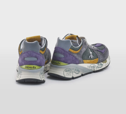 premiata UOMO CALZATURE SNEAKERS MASE CAMOSCIO VIOLA 40, 41-2, 42, 43-2, 44-2, 45-2 immagine n. 4/5