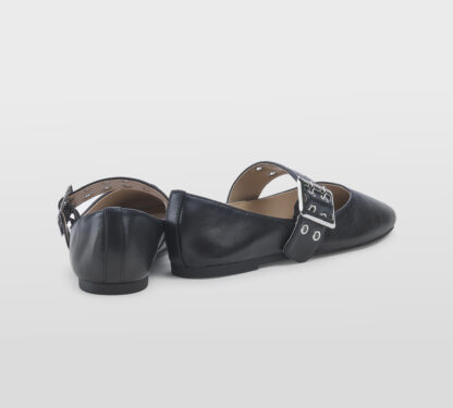 steve madden DONNA Donna BEBE' PELLE NERO FIBBIA 35-2, 36, 37-2, 37, 38-2, 38, 41-2 immagine n. 4/5