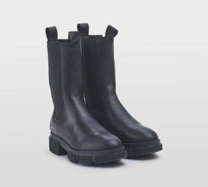 COPENHAGEN DONNA Donna BEATLES ALTO PELLE NERO 36, 37-2, 38-2, 39-2, 40, 41-2 immagine n. 3/5