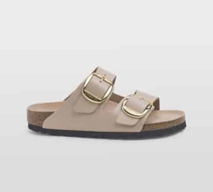 BIRKENSTOCK DONNA CIABATTA ANATOMICA ARIZONA BIG BUCKLE NEW BEIGE 35, 36, 37-2, 38-2, 39-2, 40, 41-2 immagine n. 1/5