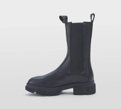 COPENHAGEN DONNA Donna BEATLES ALTO PELLE NERO 36, 37-2, 38-2, 39-2, 40, 41-2 immagine n. 2/5