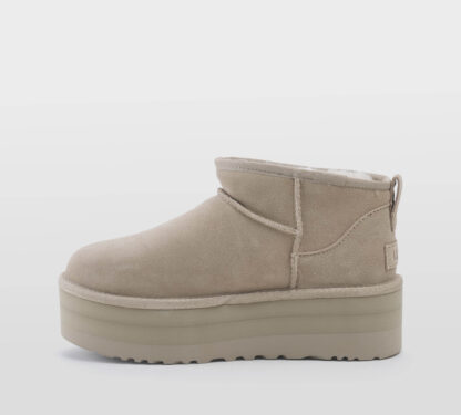 UGG DONNA Donna ULTRA MINI PLATFORM MONTONE SAND 37-2, 39-2, 40, 41-2, 38-2 immagine n. 1/5