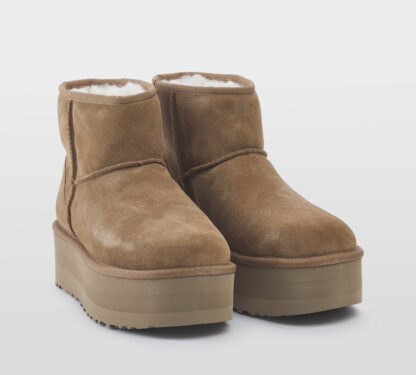 UGG DONNA Donna MINI PLATFORM MONTONE CHESTNUT 36, 37-2, 38-2, 39-2 immagine n. 3/5