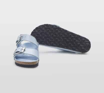 BIRKENSTOCK DONNA CIABATTA ANATOMICA ARIZONA BIG BUCKLE CELESTE 36, 37-2, 38-2, 39-2, 40 immagine n. 5/5