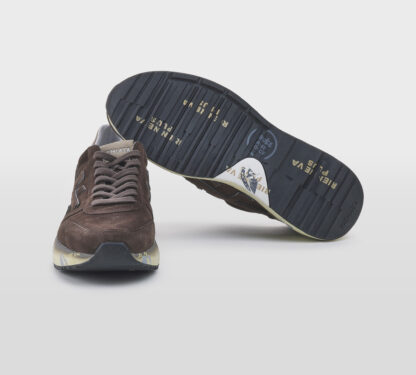 premiata UOMO CALZATURE SNEAKERS MICK MARRONE 40, 41-2, 42, 43-2, 44-2, 45-2 immagine n. 5/5