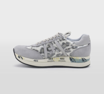 premiata DONNA Donna SNEAKERS CONNY GRIGIO MACULATO 36, 37-2, 38-2, 39-2, 40 immagine n. 2/3