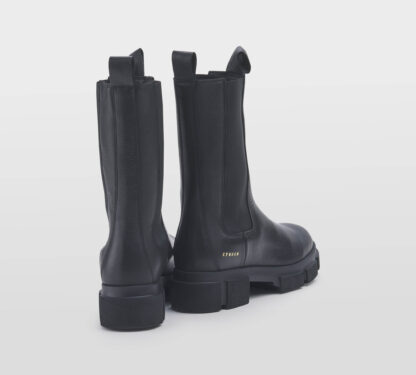 COPENHAGEN DONNA Donna BEATLES ALTO PELLE NERO 36, 37-2, 38-2, 39-2, 40, 41-2 immagine n. 4/5