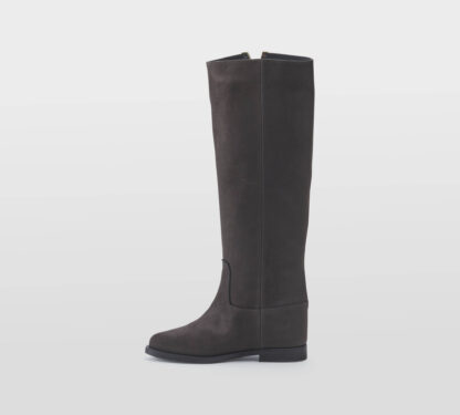 VIA ROMA 15 DONNA Donna STIVALE CAVALLERIZZO CAMOSCIO MORO  V 37-2, 37, 38-2, 38, 39-2, 40, 41-2 immagine n. 2/5