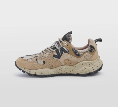 FLOWER MOUNTAIN DONNA Donna SNEAKERS CAMOSCIO BEIGE SCOZZESE 36, 37-2, 38-2, 39-2, 40 immagine n. 2/5
