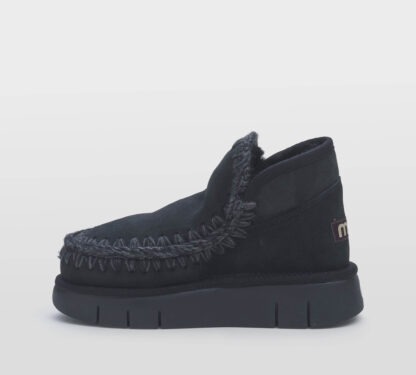 MOU DONNA Donna STIVALETTO ESKIMO MONTONE NERO 36, 37-2, 38-2, 39-2, 40, 41-2 immagine n. 2/5