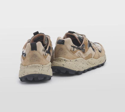 FLOWER MOUNTAIN DONNA Donna SNEAKERS CAMOSCIO BEIGE SCOZZESE 36, 37-2, 38-2, 39-2, 40 immagine n. 4/5