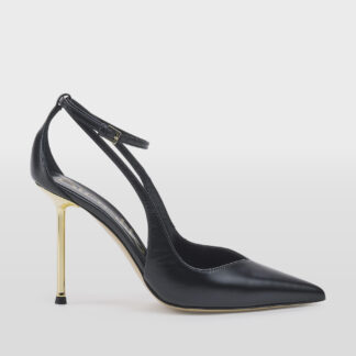 NINALILOU DONNA DECOLLETTE' SPEZZATA PELLE NERO 36, 37-2, 37, 38-2, 39-2, 40 immagine n. 1/5
