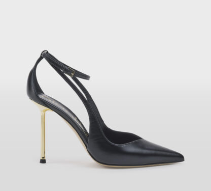 NINALILOU DONNA DECOLLETTE' SPEZZATA PELLE NERO 36, 37-2, 37, 38-2, 39-2, 40 immagine n. 1/5