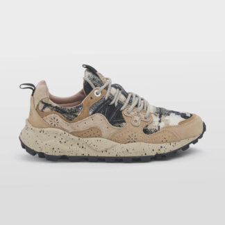 FLOWER MOUNTAIN DONNA Donna SNEAKERS CAMOSCIO BEIGE SCOZZESE 36, 37-2, 38-2, 39-2, 40 immagine n. 1/5