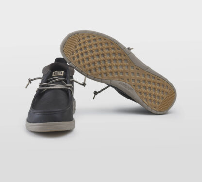 HEYDUDE UOMO CALZATURE POLACCHINO PELLE MORO 40, 41-2, 42, 43-2, 44-2, 45-2 immagine n. 5/5