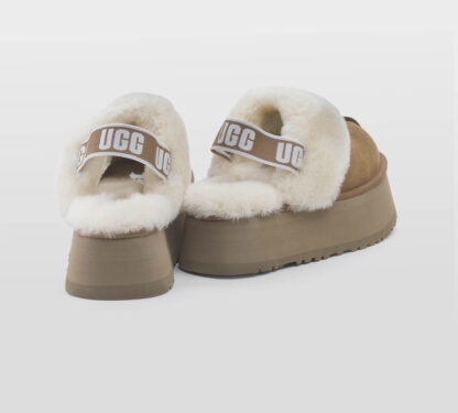 UGG DONNA Donna SABOT FUNKETTE MONTONE CCHESTNUT 36, 37-2, 38-2, 39-2 immagine n. 4/5