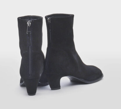 ELENA iachi DONNA Donna STIVALETTO CAMOSCIO NERO 37-2, 37, 39-2, 41-2 immagine n. 4/5