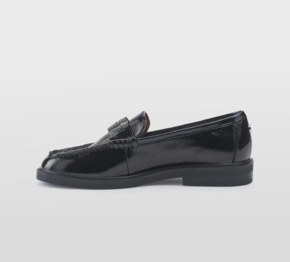 steve madden DONNA Donna MOCASSINO NAPLAK NERO 35-2, 36, 37-2, 37, 38-2, 38, 39-2, 40, 41-2 immagine n. 2/5