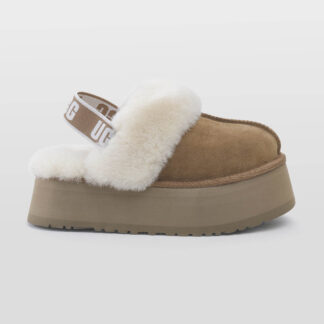 UGG DONNA Donna SABOT FUNKETTE MONTONE CCHESTNUT 36, 37-2, 38-2, 39-2 immagine n. 1/5