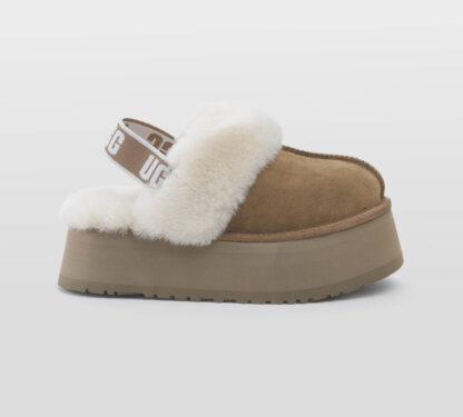 UGG DONNA Donna SABOT FUNKETTE MONTONE CCHESTNUT 36, 37-2, 38-2, 39-2 immagine n. 1/5