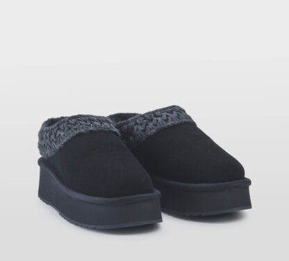 MOU DONNA Donna SABOT PLATFORM MONTONE NERO 37-2, 38-2, 39-2, 40, 41-2 immagine n. 3/5