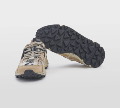 FLOWER MOUNTAIN DONNA Donna SNEAKERS CAMOSCIO BEIGE SCOZZESE 36, 37-2, 38-2, 39-2, 40 immagine n. 5/5
