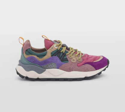 FLOWER MOUNTAIN DONNA Donna SNEAKERS MULTI CAMOSCIO PINK 36, 37-2, 38-2, 39-2, 40, 41-2 immagine n. 1/5
