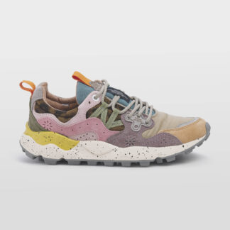 FLOWER MOUNTAIN DONNA Donna SNEAKERS CAMOSCIO MULTICOLOR CIPRIA MUSTARD 36, 37-2, 38-2, 39-2, 41-2 immagine n. 1/5