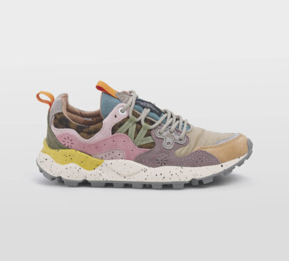 FLOWER MOUNTAIN DONNA Donna SNEAKERS CAMOSCIO MULTICOLOR CIPRIA MUSTARD 36, 37-2, 38-2, 39-2, 41-2 immagine n. 1/5