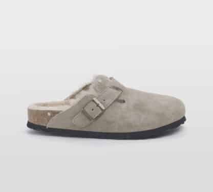 BIRKENSTOCK UNISEX Unisex BOSTON SHEARLING TAUPE 37-2, 38-2, 39-2, 40, 41-2 immagine n. 1/5
