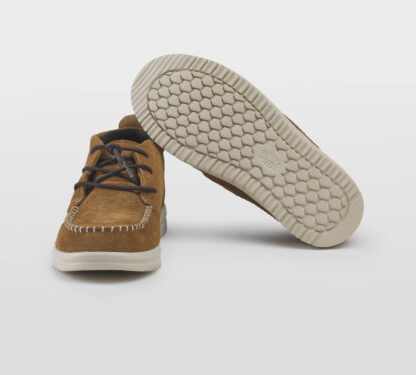 HEYDUDE UOMO CALZATURE POLACCHINO CAMOSCIO CUOIO 40, 41-2, 42, 43-2, 44-2, 45-2 immagine n. 5/5