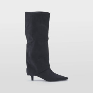 steve madden DONNA Donna STIVALE CAMOSCIO NERO 36, 37-2, 37, 38-2, 38, 39-2, 40, 41-2 immagine n. 1/5