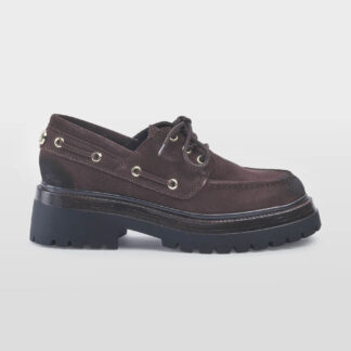 steve madden DONNA Donna MOCASSINO BARCA CAMOSCIO MARRONE 35-2, 36, 37-2, 37, 38-2, 38, 39-2, 40, 41-2 immagine n. 1/5
