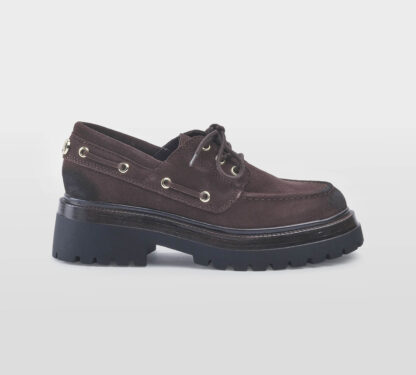 steve madden DONNA Donna MOCASSINO BARCA CAMOSCIO MARRONE 35-2, 36, 37-2, 37, 38-2, 38, 39-2, 40, 41-2 immagine n. 1/5