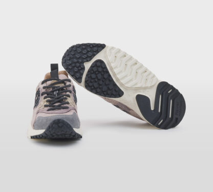 FLOWER MOUNTAIN DONNA Donna SNEAKERS CAMOSCIO ROSA GRIGIO 36, 37-2, 38-2, 39-2 immagine n. 5/5
