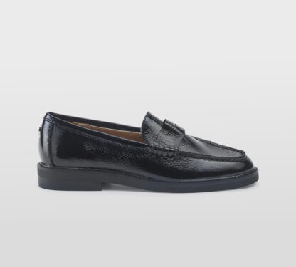 steve madden DONNA Donna MOCASSINO NAPLAK NERO 35-2, 36, 37-2, 37, 38-2, 38, 39-2, 40, 41-2 immagine n. 1/5