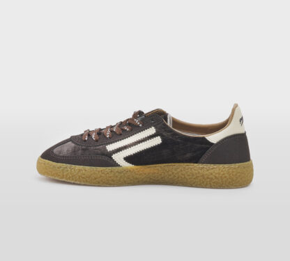 PURAI DONNA Donna SNEAKERS VELLUTO MORO 37-2, 38-2, 40 immagine n. 2/4