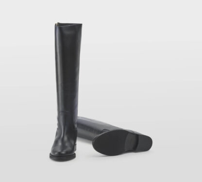 VIA ROMA 15 DONNA Donna STIVALE CAVALLERIZZO PELLE NERO V ORO 36, 37-2, 38, 39-2, 40, 41-2, 38-2 immagine n. 5/5